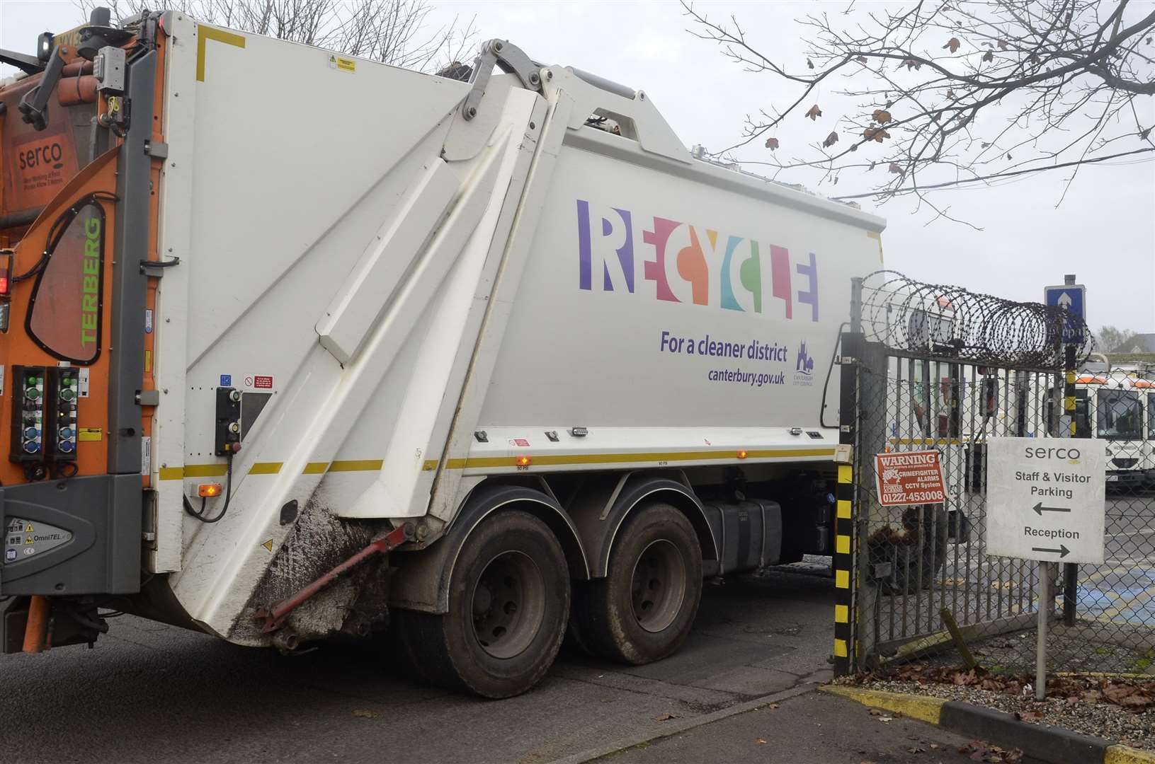 Serco binmen will continue to be out every day