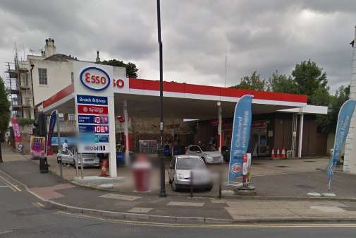 Esso petrol station on New Road, Chatham. Picture: Google Street View