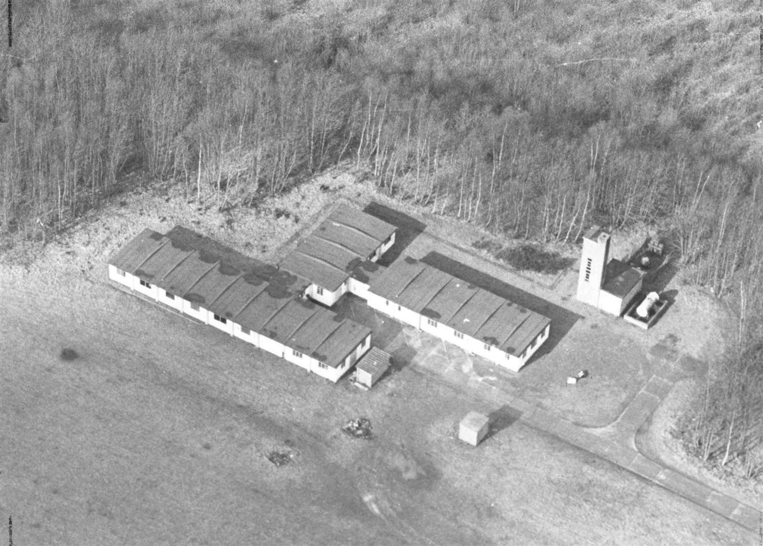 The gliding school at West Malling airfield, 1980