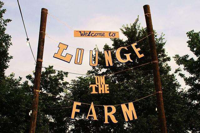 Lounge on the Farm banner