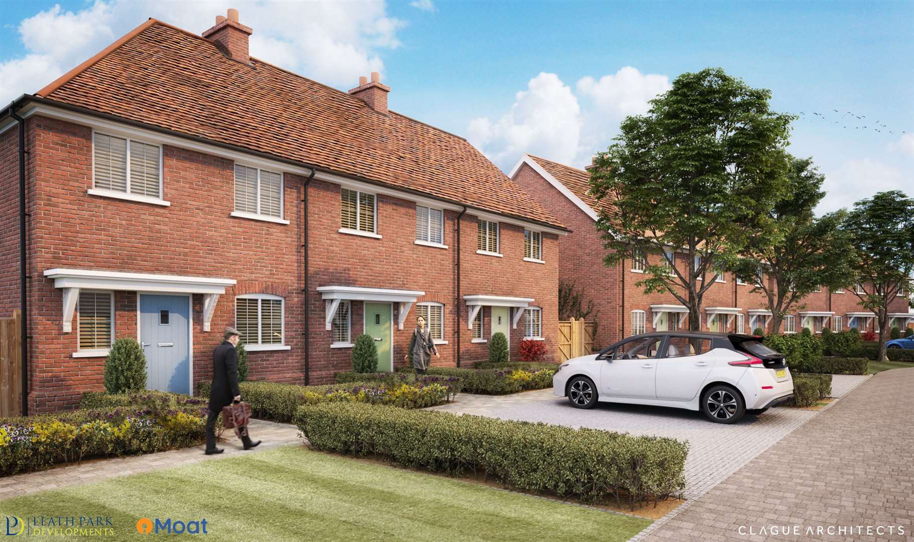 New images of how the homes in Littlebourne will look once built. Picture: Clague Architects. (7820915)