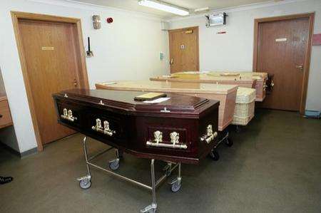 Funeral director highlights the need for bigger caskets and lifts for obese people.