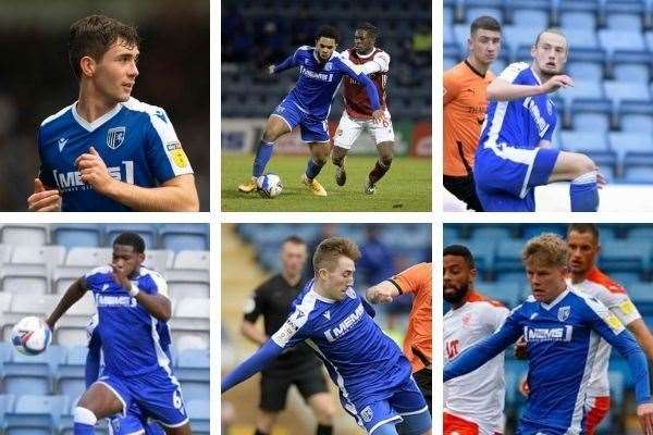 Gillingham manager Steve Evans has decided which loan players from Arsenal, Coventry, Southampton and Celtic will be staying