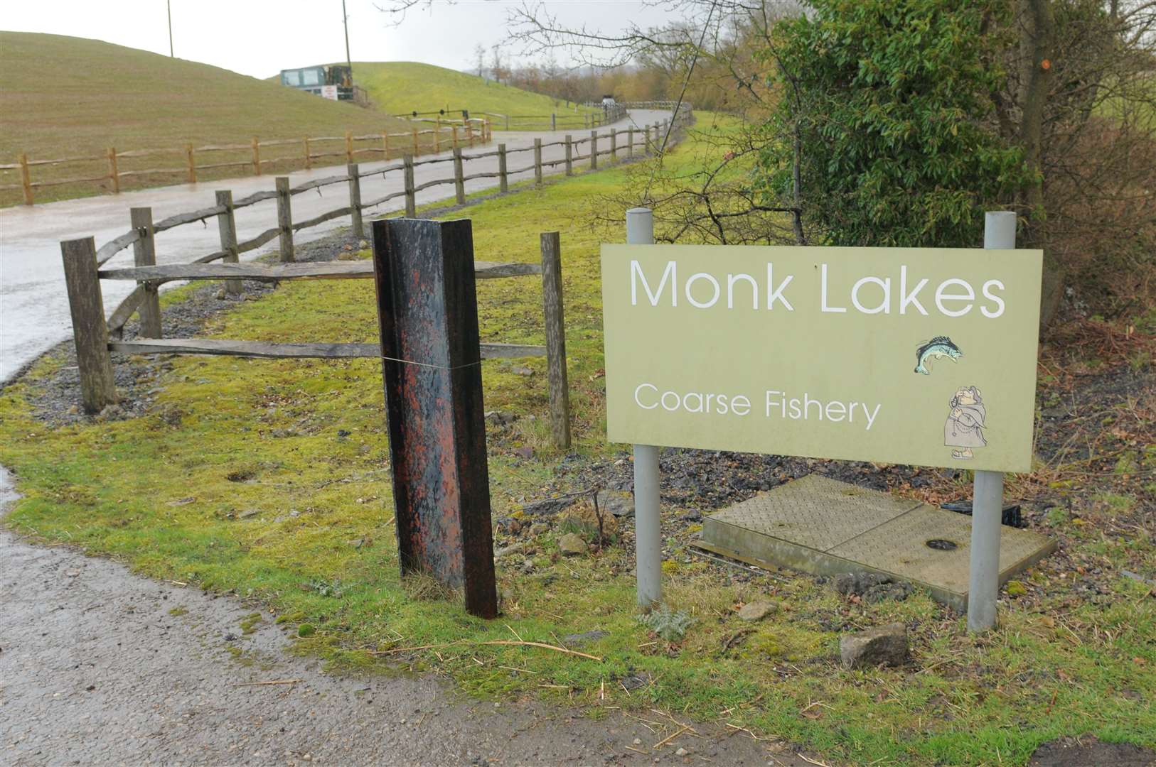 Three of the offenders were fishing at Monk Lakes without a license. Picture: Steve Crispe