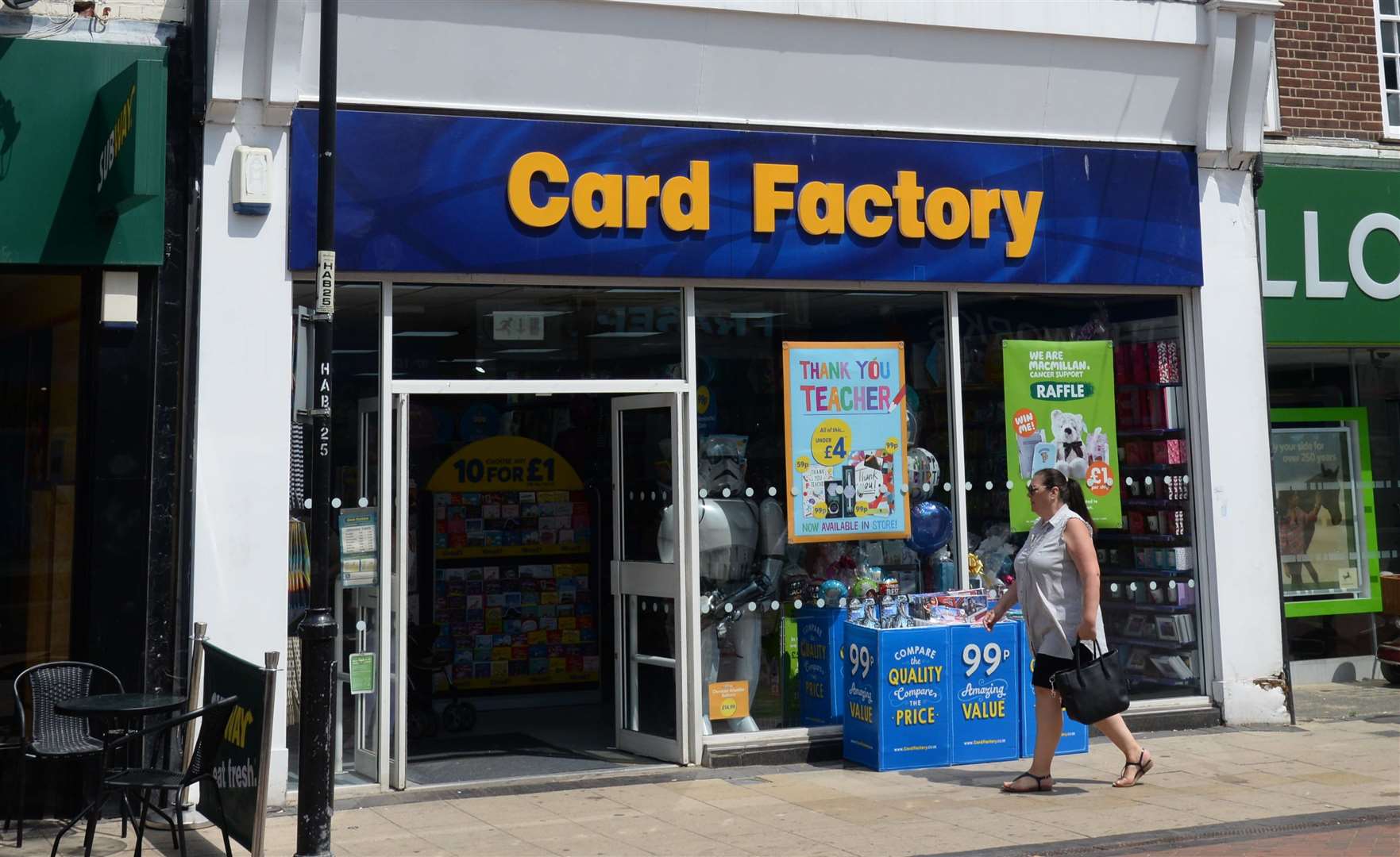 Shoppers who have bought the Easter hunt bags can return them to Card Factory for a refund