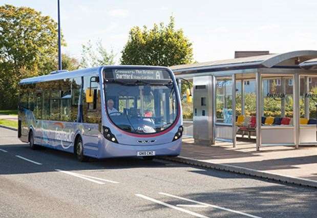 Fastrack buses are coming to Dover. Picture: Fastrack
