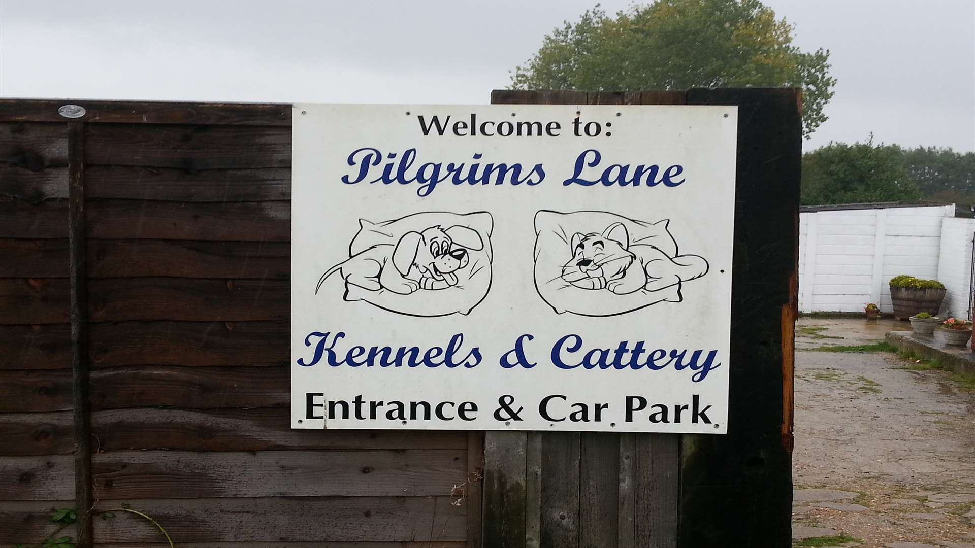 The Pilgrims Lane Kennels and Cattery is just off the Thanet Way