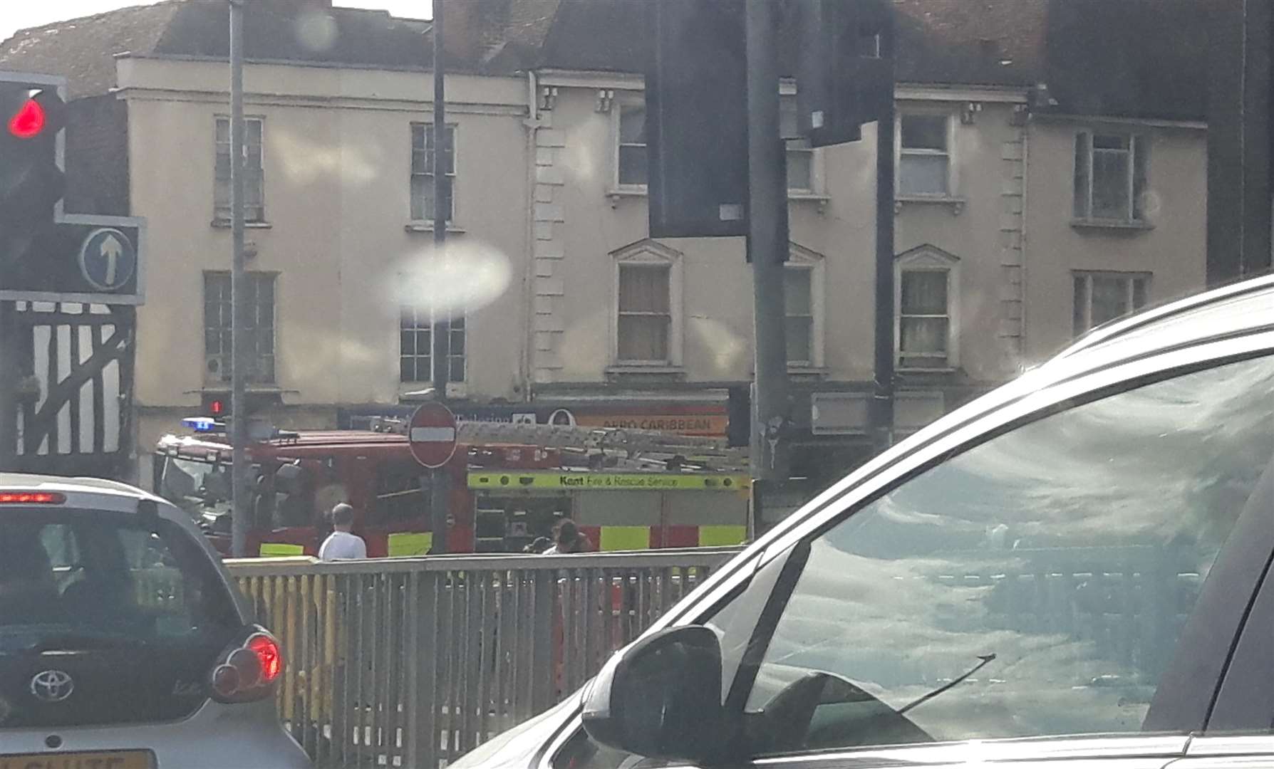 The fire in Lower Stone Street, Maidstone