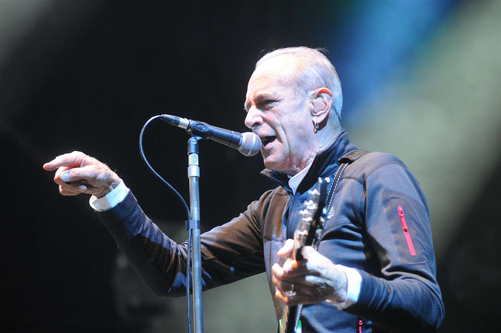 Francis Rossi performs at Status Quo's concert in 2016