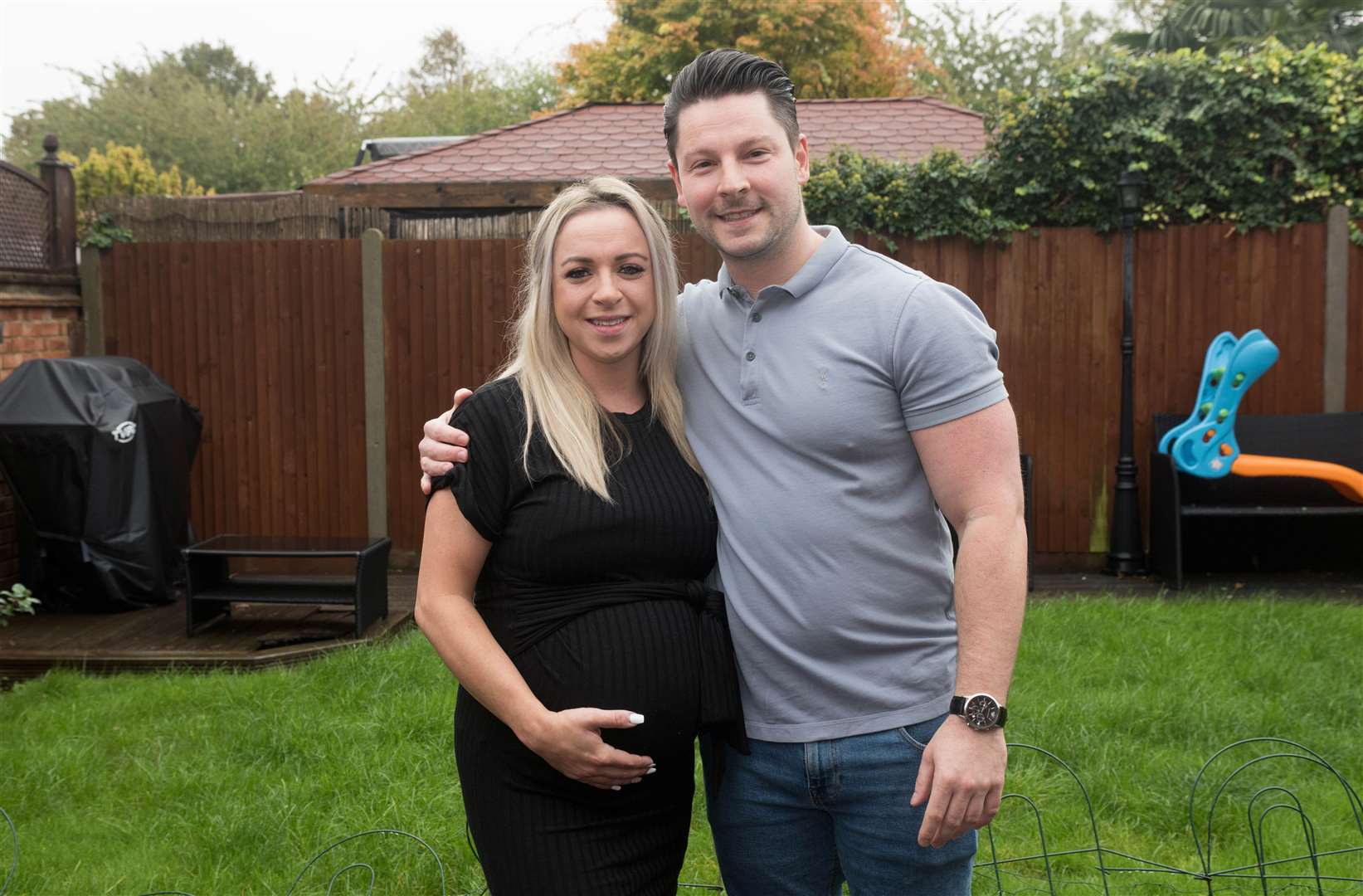 Tamsin and Craig plan to get married after birth of their third child