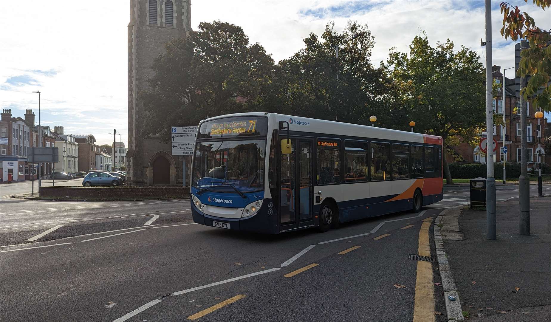 Stagecoach is being forced to cancel services because of staff shortages