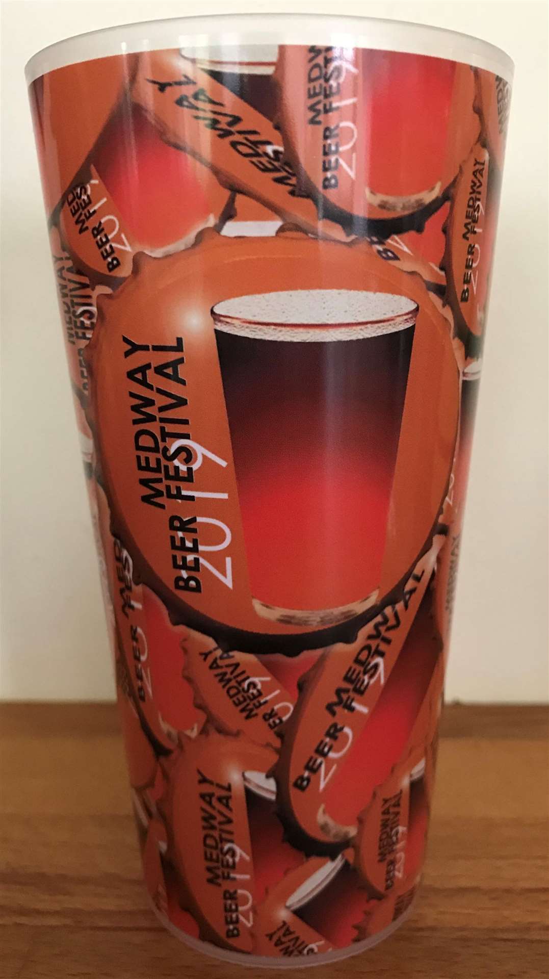 Recyclable cups will be used at this year's Medway Beer Festival