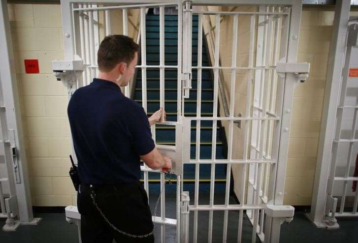 Prison workers will go on strike tomorrow. Stock picture