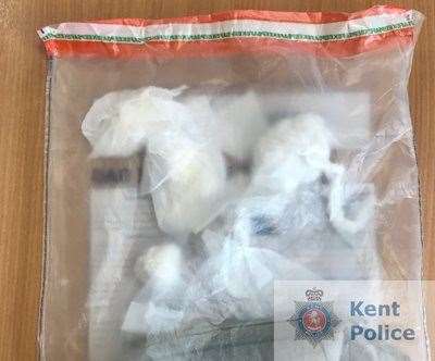 Cocaine and heroin were seized in a raid at a house in Ramsgate. Picture: Kent Police (15570557)