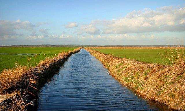 Romney Marsh marshlands. Credit: Stephen Nunney on Wikimedia Commons (5615633)
