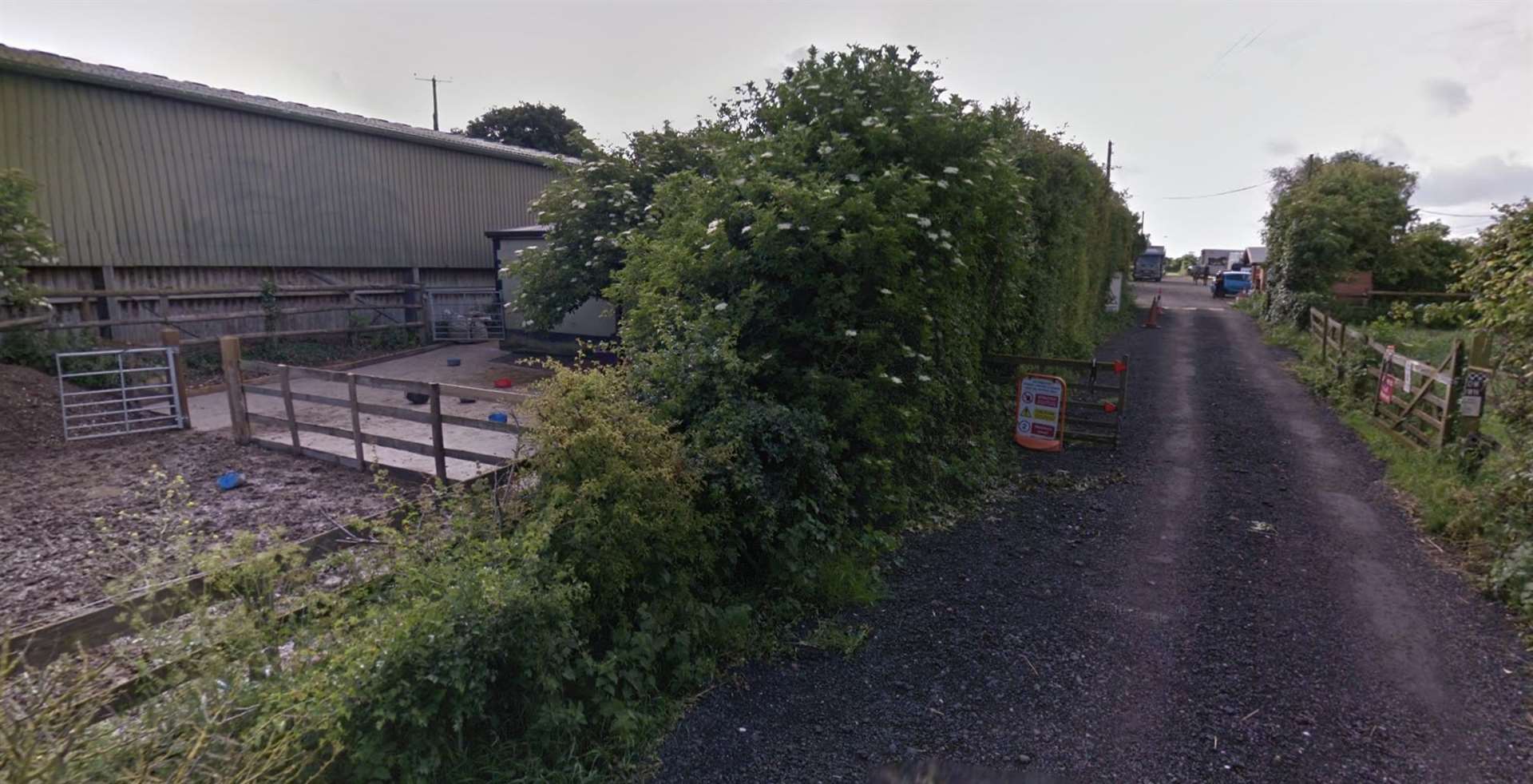 Firefighters were called to blaze at Nelson Park Riding Centre in Birchington
