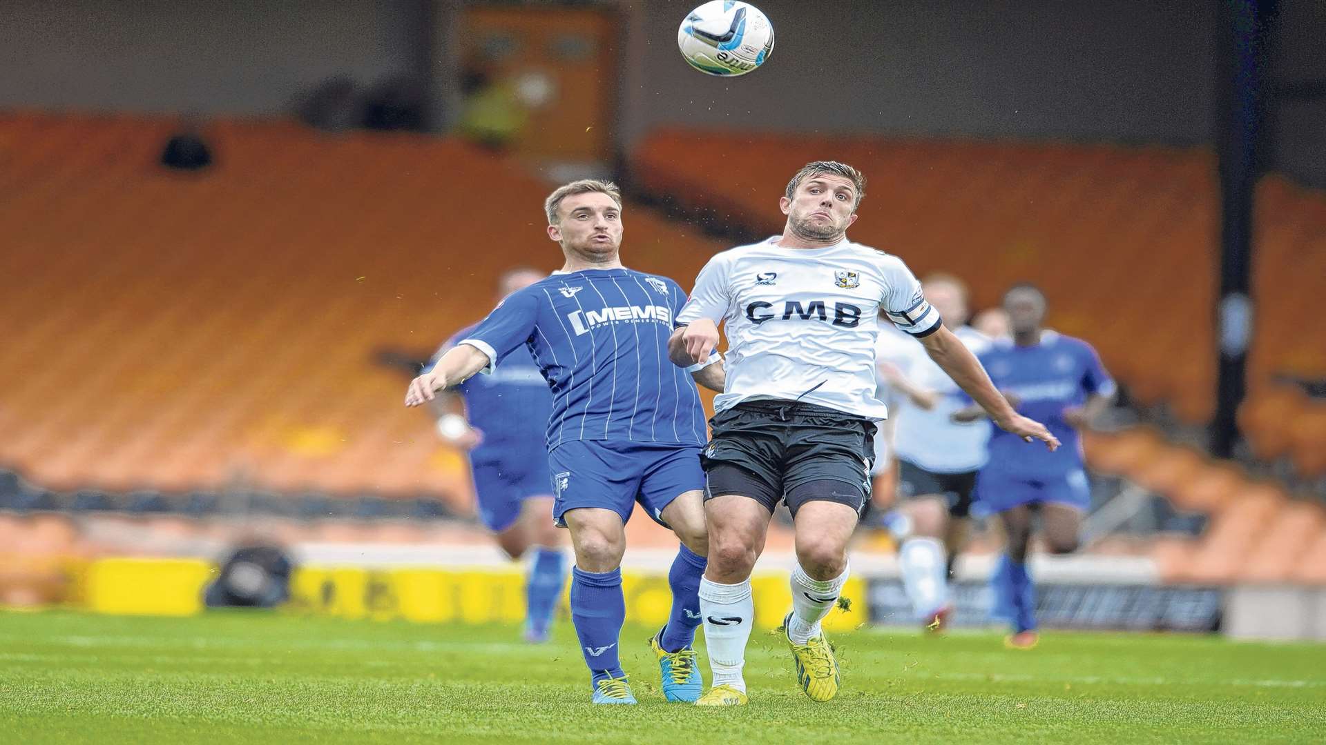 Doug Loft in action for Port Vale against the Gills Picture: Barry Goodwin