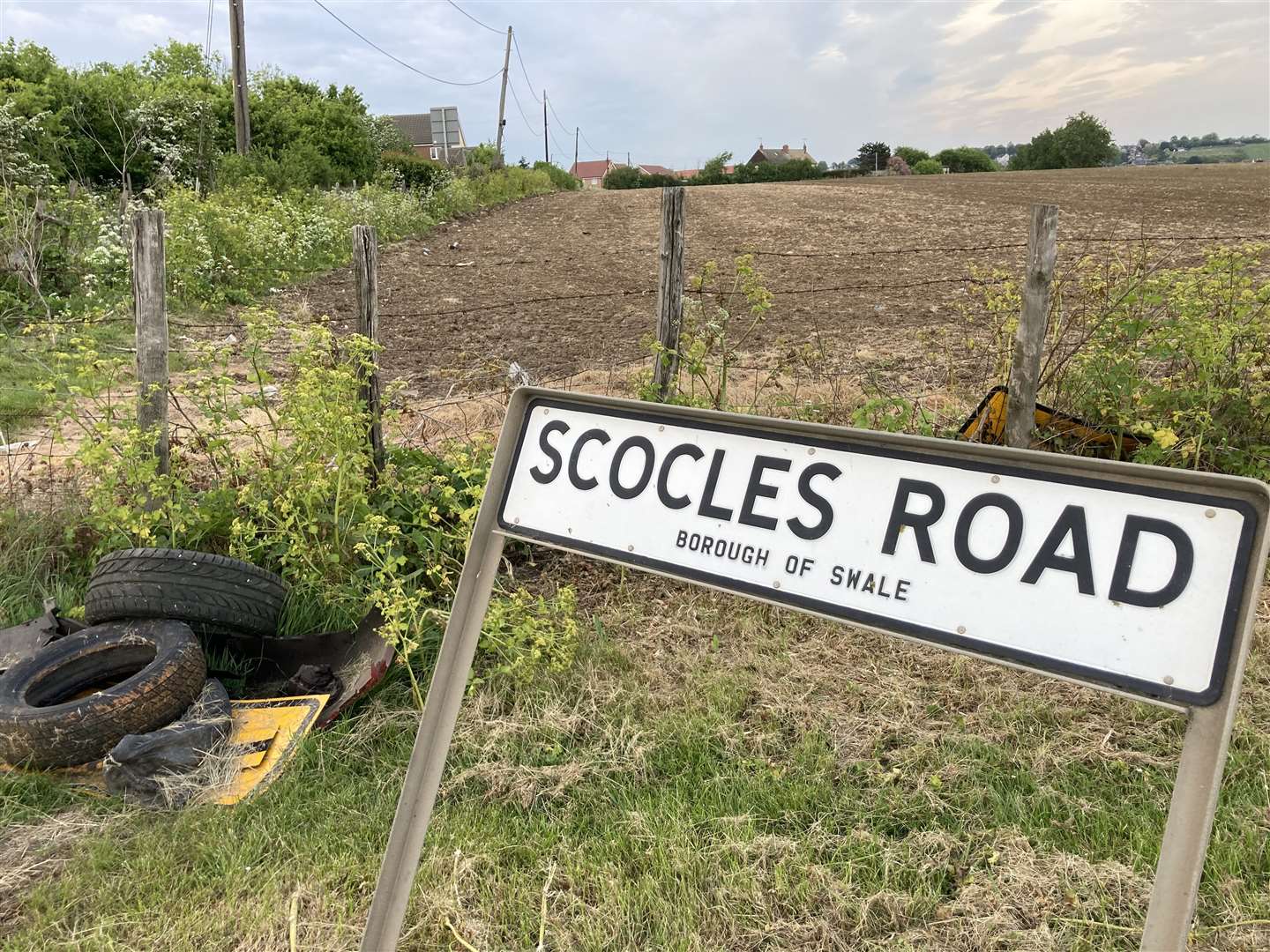 Fields next to Scocles Road and Lower Road, Minster could be turned into a 650-home housing estate