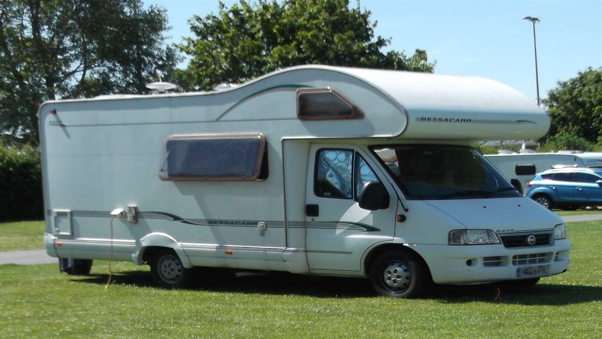 The family's motorhome was stolen from the driveway in Sittingbourne