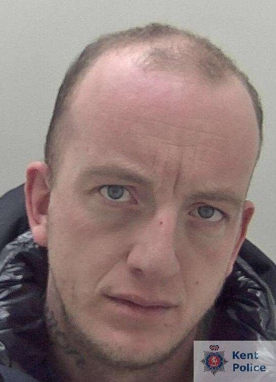Tyrone Ludlow was locked up last month. Picture: Kent Police