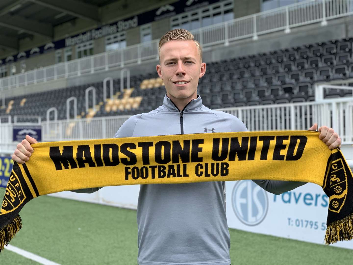 Sam Corne signed for Maidstone United this week