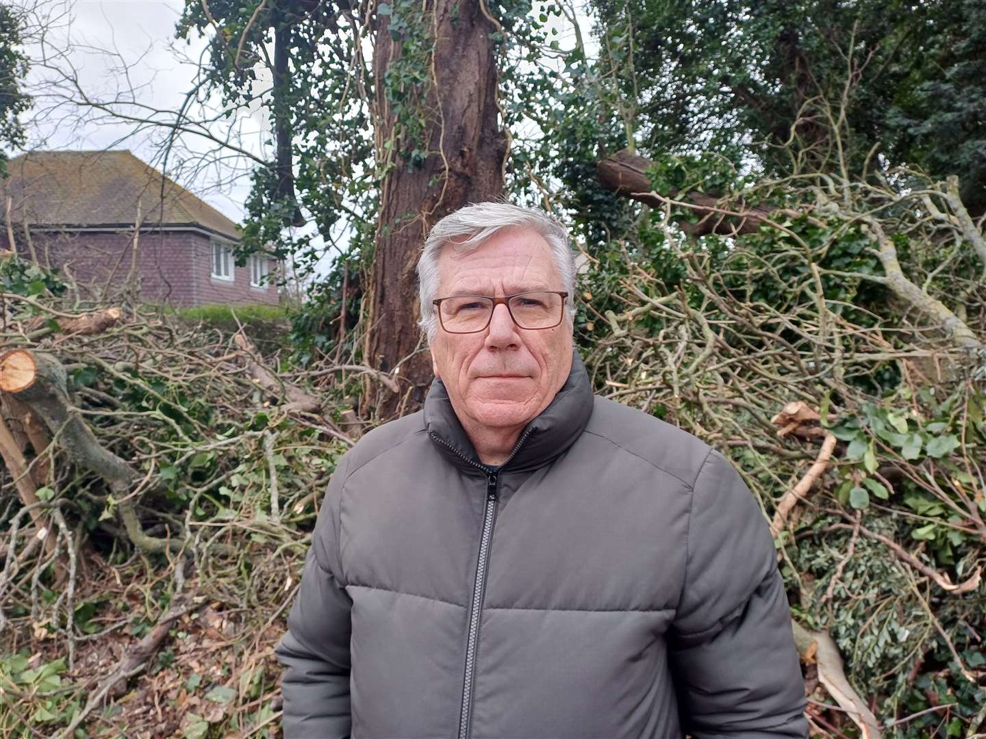 Gary Jackman reported the tree in August 2021 to Medway Council