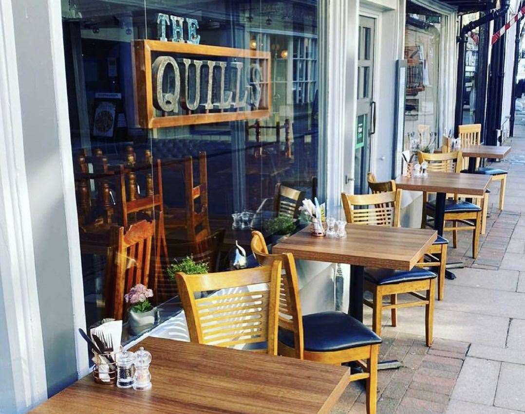 The Quills on Rochester High Street has won a number of awards