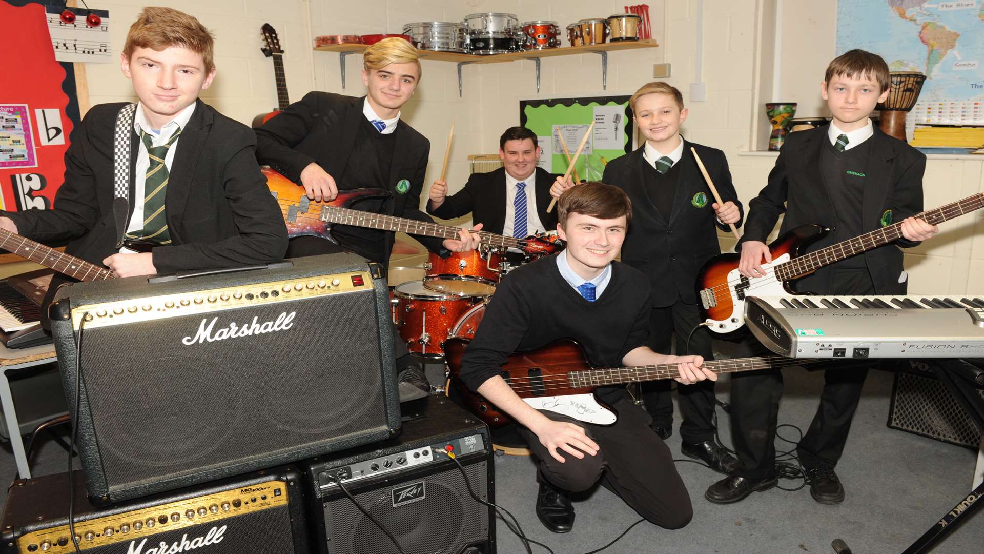 The Greenacre Academy pupils have been rehearsing for the event on Wednesday