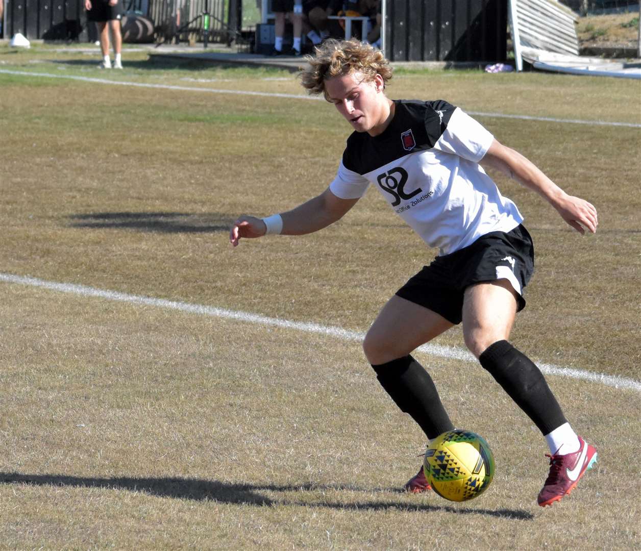 Midfielder Nathan Wood has left Faversham for National League South club Tonbridge. Picture: Randolph File