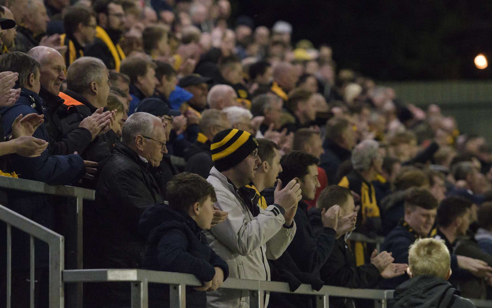 Crowds at the Gallagher Stadium have grown as Maidstone have climbed the pyramid Picture: Andy Payton