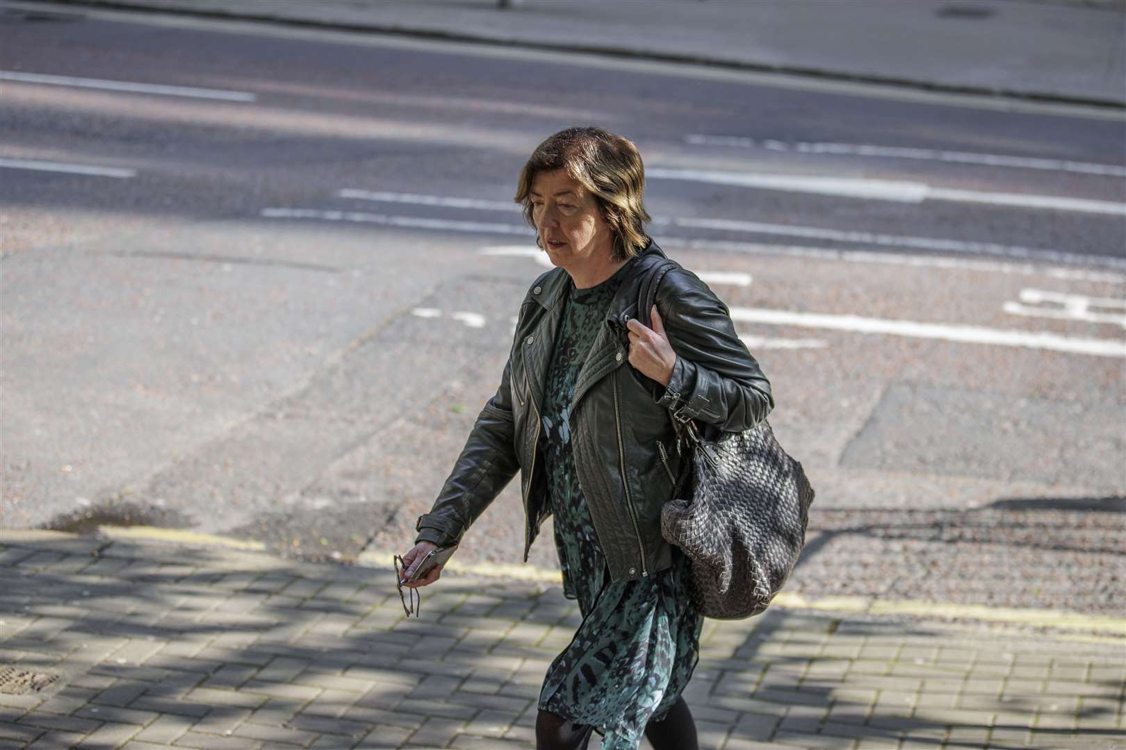 Labour leader Sir Keir Starmer’s chief of staff, Sue Gray, arrives at the Clayton Hotel in Belfast to give evidence to the UK Covid-19 Inquiry hearing (Liam McBurney/PA)