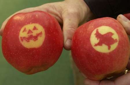 BEWITCHING: Clive Baxter's Halloween apples