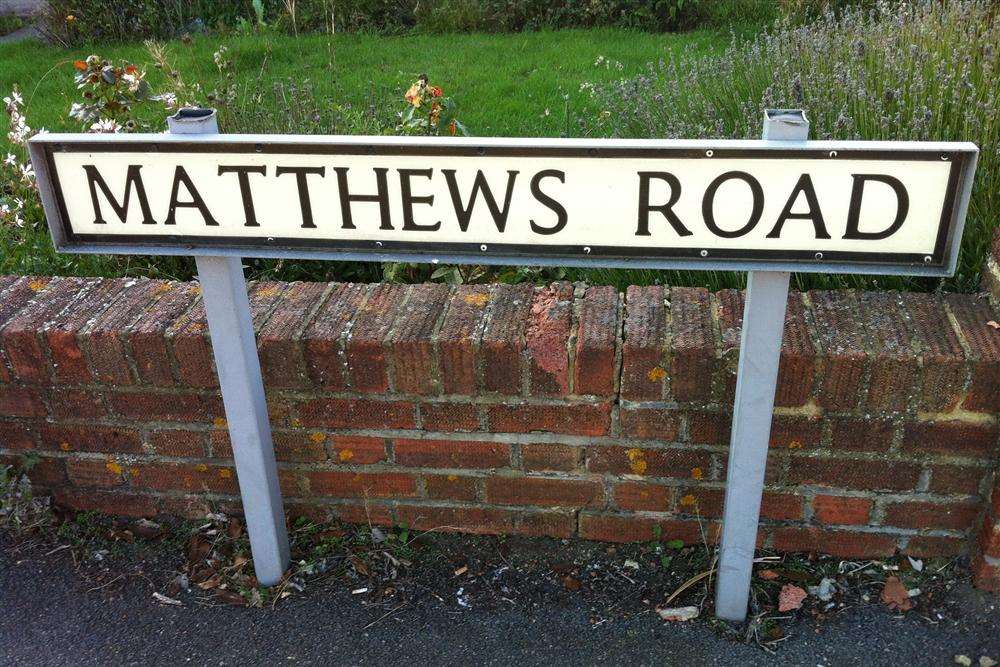 Mr Davis lives in Matthews Road, Greenhill
