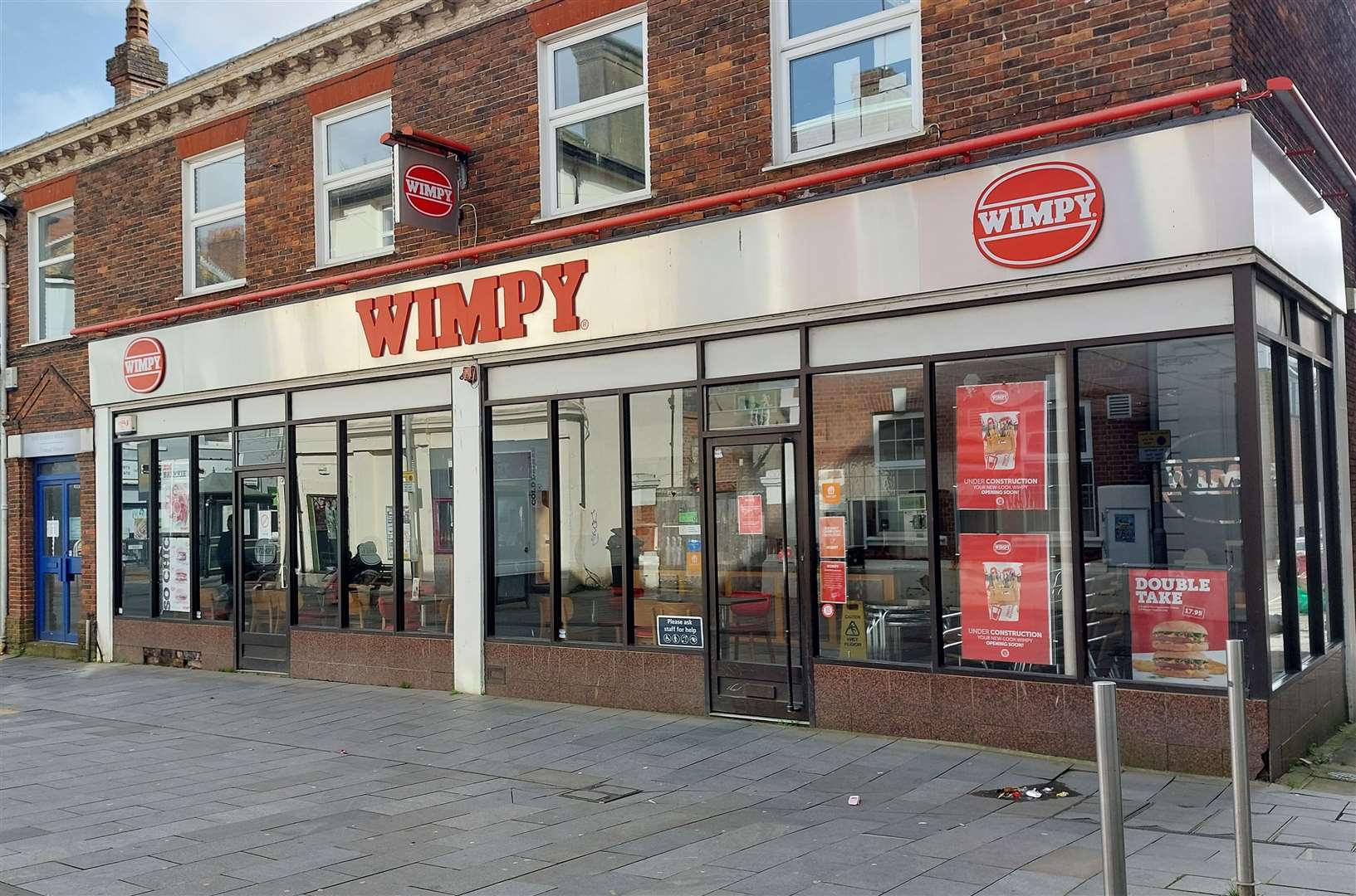 Ashford’s Wimpy has been shut throughout 2024 but will reopen, bosses say