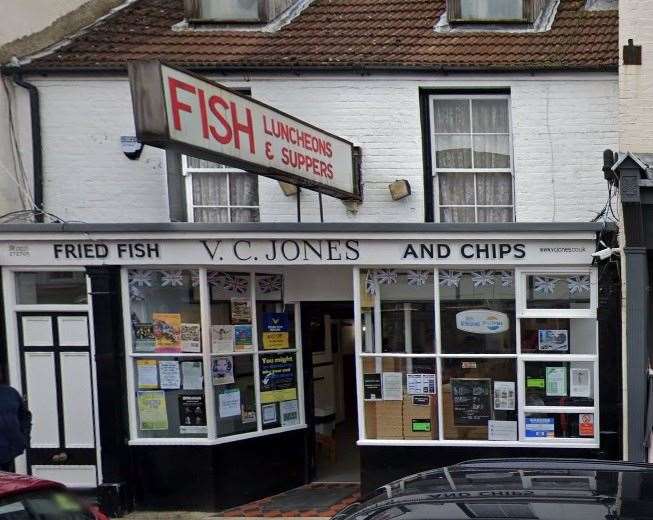 VC Jones of Whitstable. Picture: Google Street View