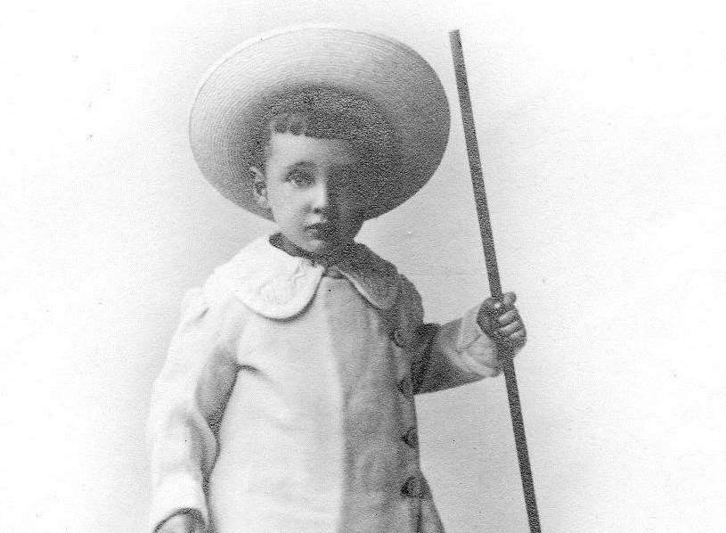 George as a young boy