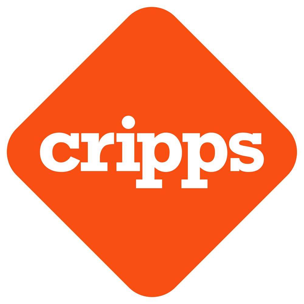 The new logo of Tunbridge Wells-based law firm Cripps, formerly Cripps Harries Hall