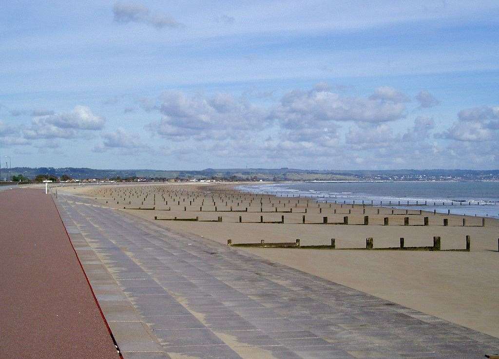 Emergency services were called to Dymchurch beach