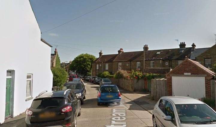 The assault happened in Stream Walk, Whitstable Picture: Google