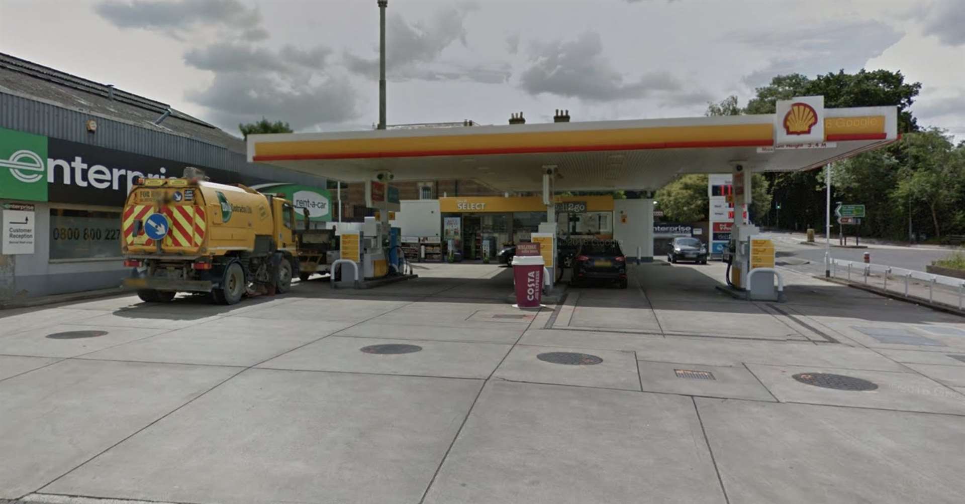 Shell petrol station on Quarry Hill Road, Tonbridge. Picture: Google Street View