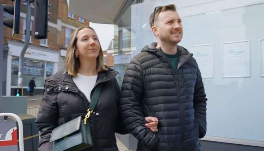 Sophie and Matt have viewed more than 100 homes in a year. Picture: Channel 4