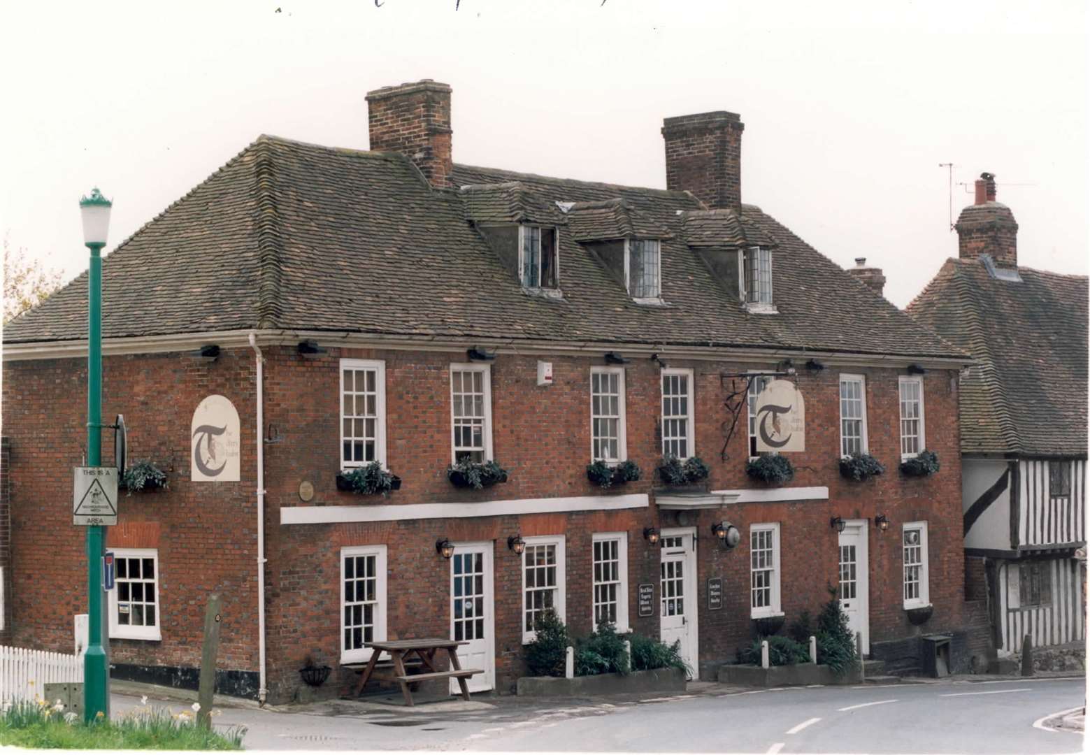 The Dirty Habit public house, Hollingbourne. File pic dated 1996