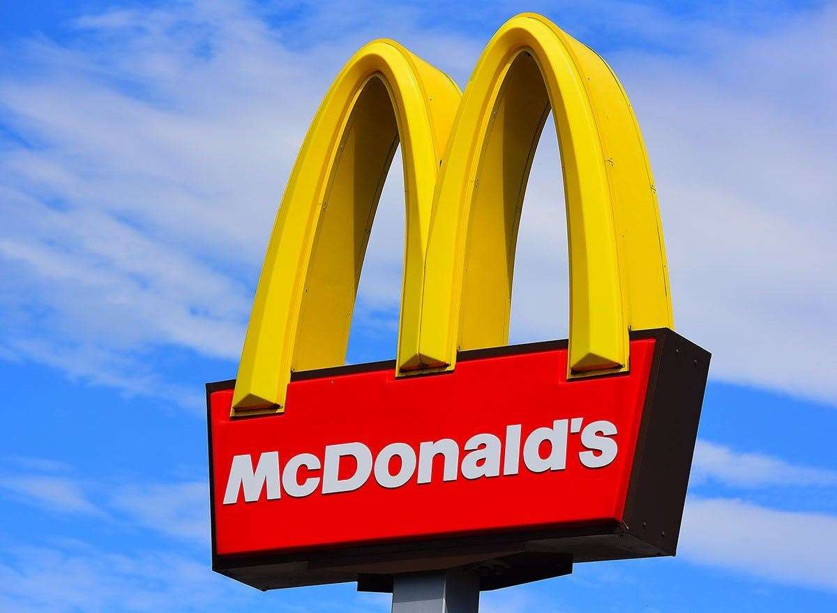 McDonald's says it collects around 27 tonnes of rubbish every year during its regular litter picks outside of restaurants