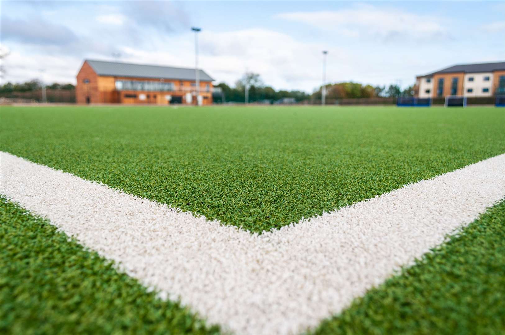 All of the sports hub's pitches - which have cost about £6.5m to develop - have opened in October. Picture: Quinn Estates