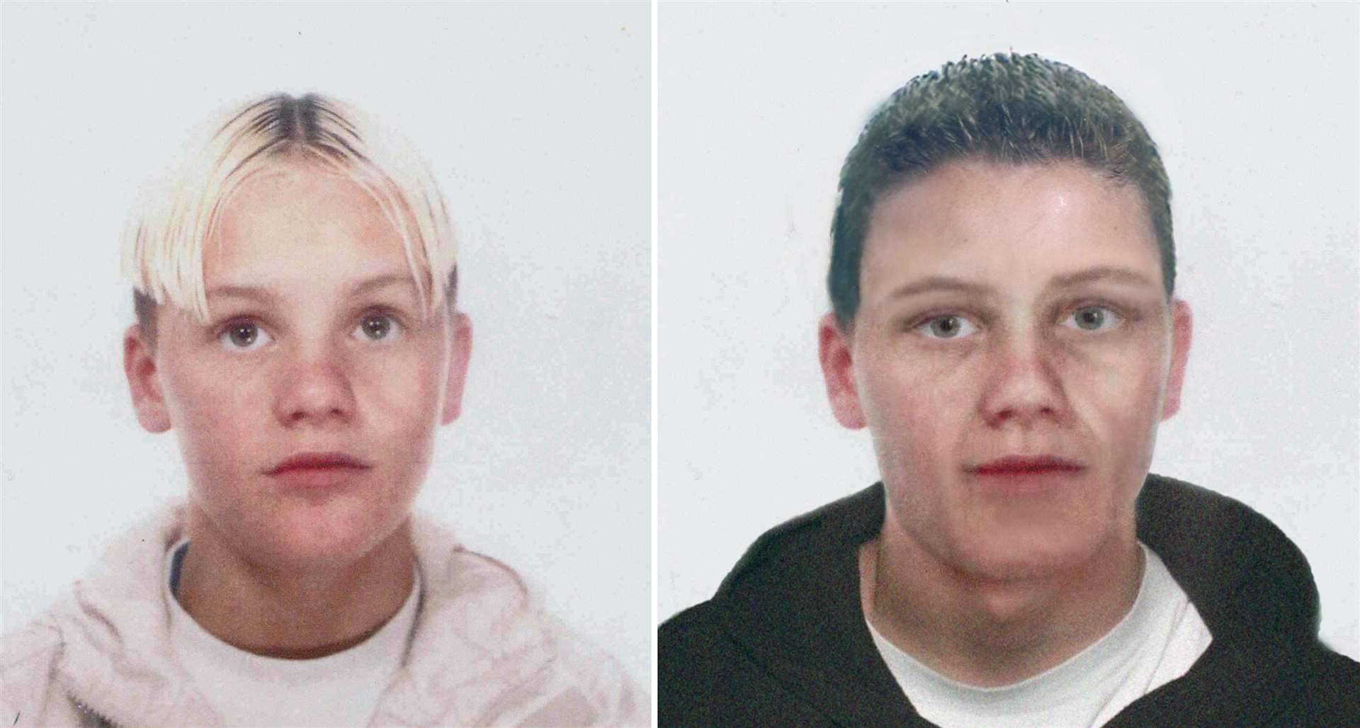 Robert Williams aged 15 (left), when he was last seen alive, and an artist’s age progression photograph (right) of how he might have looked in 2011 aged 24 (South Wales Police/PA)