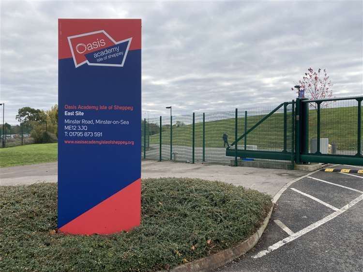 Oasis Academy on the Isle of Sheppey remains inadequate