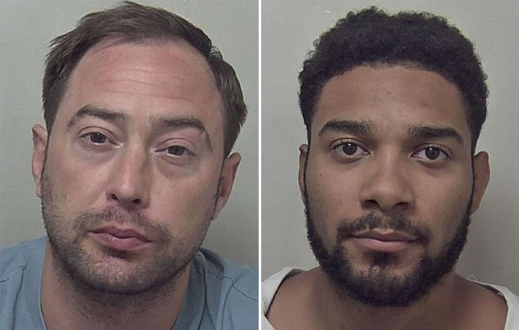 Lee Walker, 35, and Alex Vassallo, 28, were jailed. Picture: Kent Police