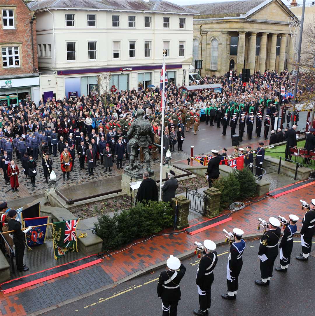 A parade took place in Tunbridge Wells this morning. Picture: Tunbridge Wells Borough Council