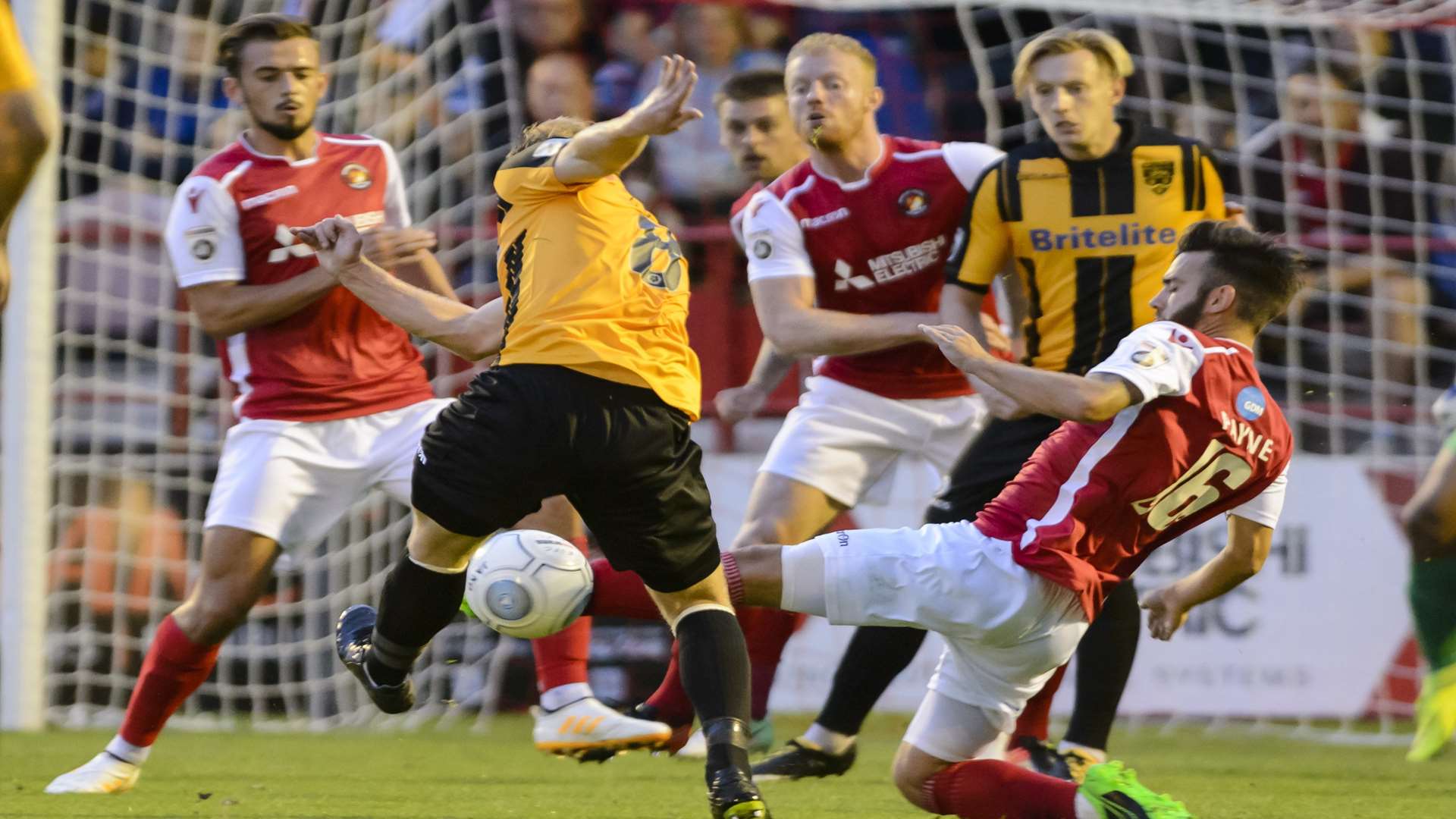 Ebbsfleet beat Maidstone 2-0 in August Picture: Andy Payton