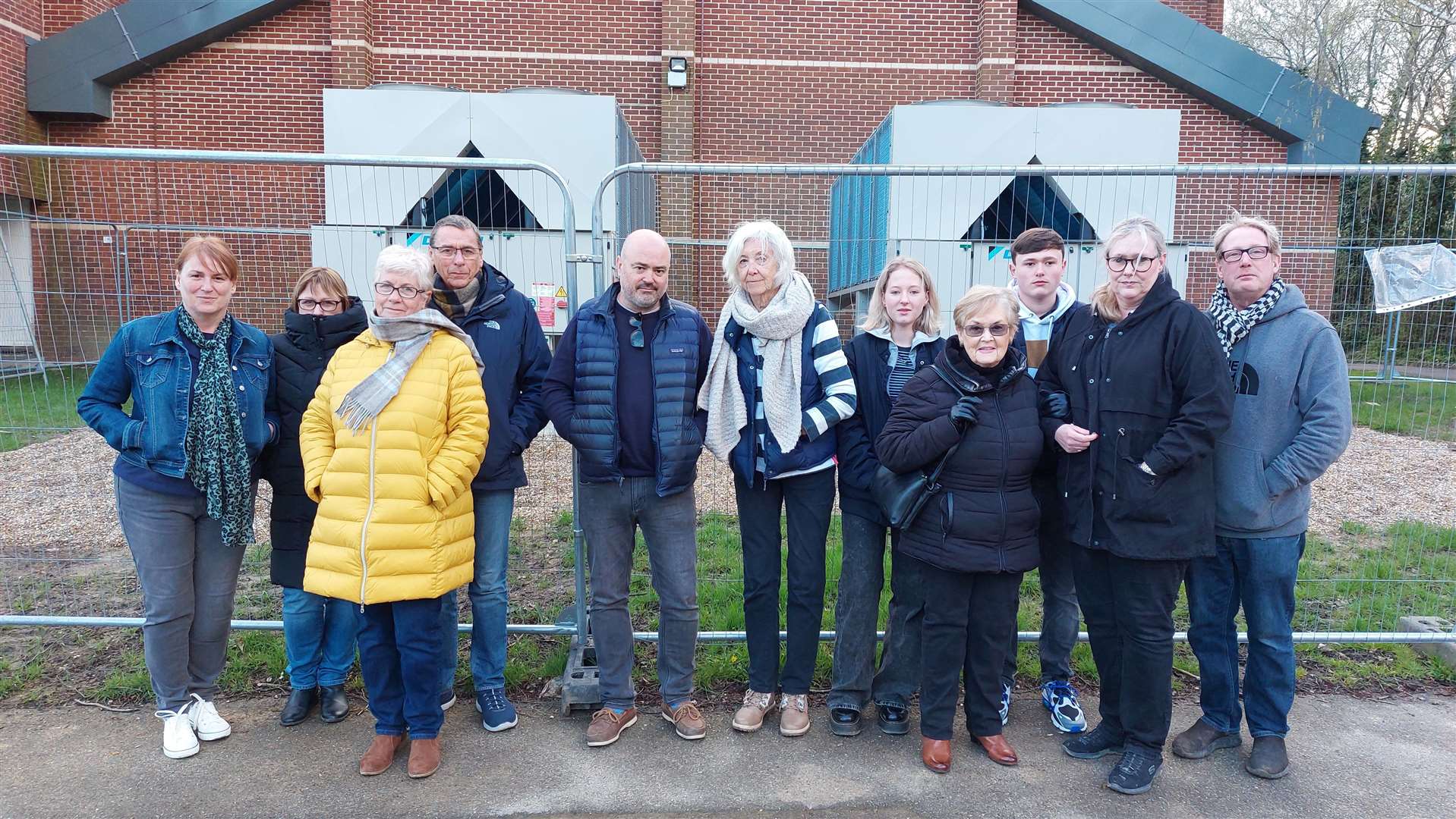 Mercer Drive residents say the noise coming from Tenterden Leisure Centre is disrupting their sleep